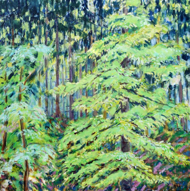 Öl/Lwd, 100x100 cm, 2018