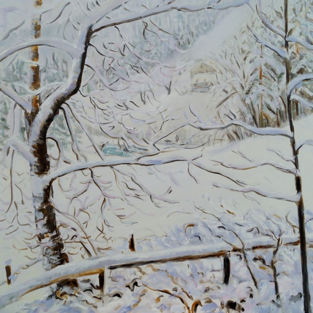 Öl/Lwd, 100x100cm, 2018